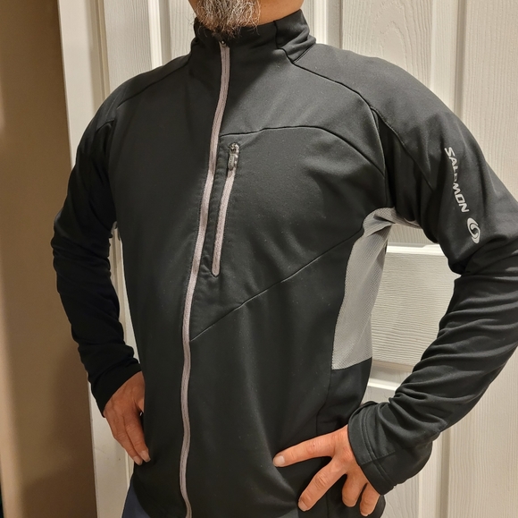 Salomon Zip Up Midlayer Jacket - Picture 11 of 11